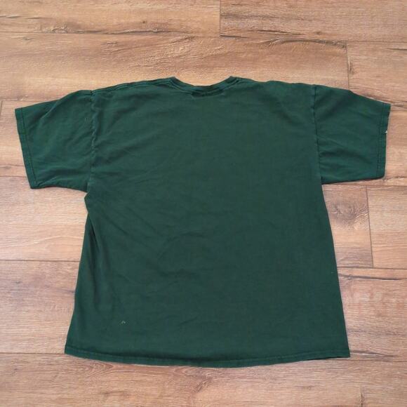 VTG Oregon Ducks Athletic Department Adult XL Shirt Football Green Y2K - Picture 7 of 8